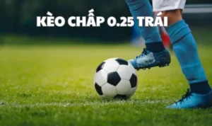 kèo chấp 0.25